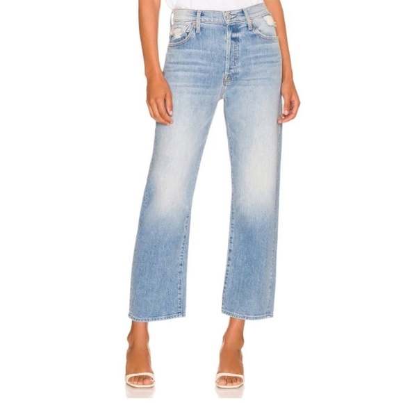 Mother Superior The Ditcher Crop jeans Resting Beach Face 29 - Picture 1 of 15